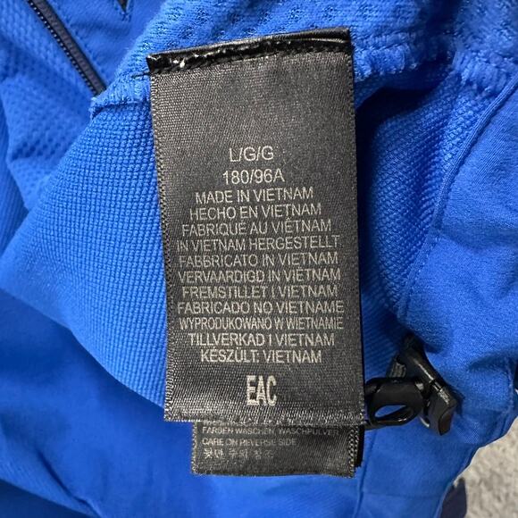 Marmot Men's Large Blue Soft Shell Jacket Full Zip M3 Zip Pockets Outdoors EUC - Picture 10 of 11